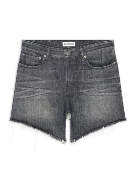 Women's Cut-up Mini Skirt -...