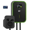 Green Cell GC PowerBox Wallbox 22kW RFID Ladegerät für EV mit Typ 2 Steckdose LCD Display Kompatibel mit Model Y, Model 3, Model S, Model X, ID.3, ID.4, ID.5, i3, i4, 500e, EV6, E-Tron, Mach-E, EQA