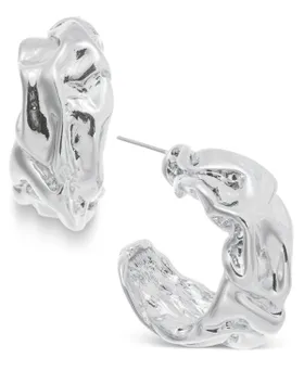 Macy's Silver-Tone Textured...