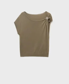 Mango Women's Metallic Detail...