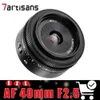 7artisans Full Frame AF 40mm...