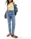 Levi's high waisted mom fit...