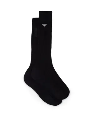 Women's Cotton Socks - Black...