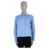 Victoria Beckham Blue Cotton...