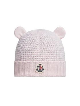 Baby's Beanie Hat in Wool -...