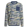 adidas Texture-Print Crew...
