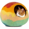 Meowfia Premium Felt Cat Cave...