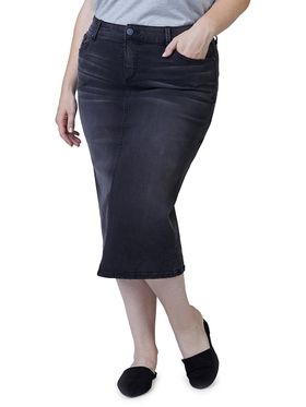 Women's Denim Pencil Skirt -...