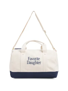 Women's Canvas Duffle Bag -...