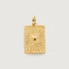 Gold Talisman Heart Pendant