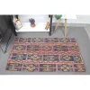 Small Patchwork Rug In Orange...