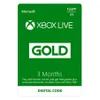 Xbox Live 3 Month Gold...