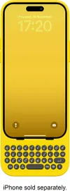 Clicks - Keyboard for Apple iPhone 15 Pro - BumbleBee