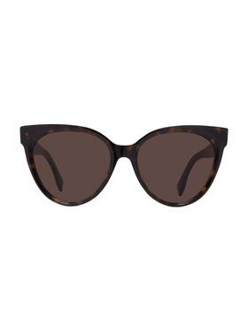 Women's 56MM Rounded Cat Eye...