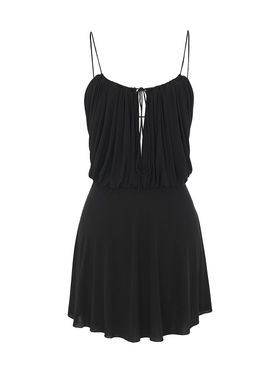 Women's Cowlback Mini Dress...