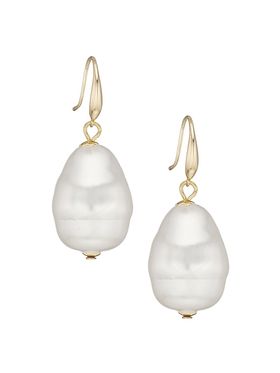 Women's Baroque Faux Pearl...