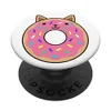 Cat Donut - Sweet pink Donut...