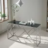 Modern Glass Console Table,...