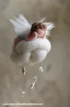 Baby Angel On Cloud, Birth,...