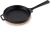 Ooni Cast Iron Skillet Pan,...