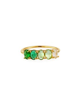 Birthstone Rock Crystal Ring