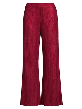 Women's Jenna Metallic Plissé...