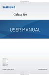 Samsung Galaxy S10 User Manual