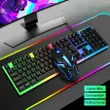 Rainbow Wired Gaming Keyboard...
