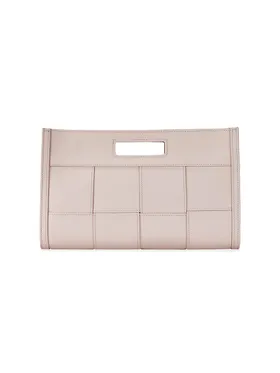 Women's Remy Leather Clutch -...