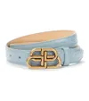 BB croc-effect leather belt