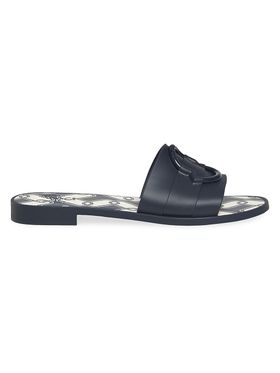 Women's Rubber Sandals - Dark...