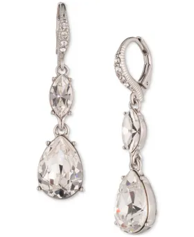 Givenchy Silver-Tone Crystal...