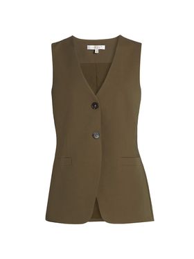 Women's James Vest - Olive -...