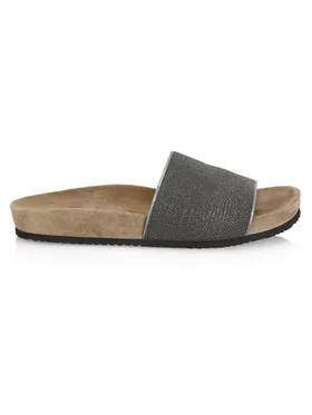 Women's Monili Suede Slides -...