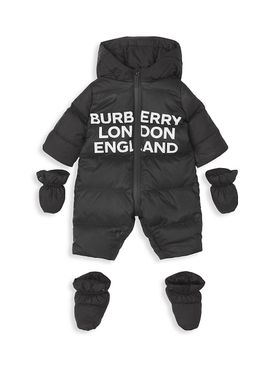 Baby's Logo-Print Puffer Suit...