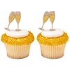 Champagne Toast Cupcake Picks...