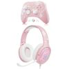 Pink RGB Gaming Headset and...