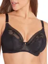 Fusion Lace Padded Plunge Bra