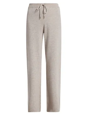 Women's Double-Knit Wide-Leg...