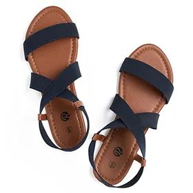 Rekayla Flat Elastic Sandals...