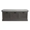 Lucy Cane Storage Bench,...