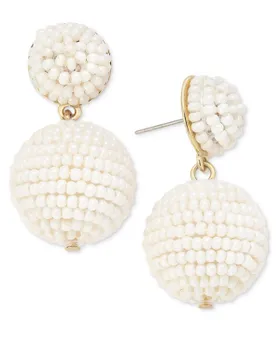 On 34th Seed Bead Embellished...