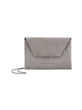 Women's Duo Pochette in Suede...