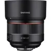 Samyang AF 85mm f/1.4 F Lens...