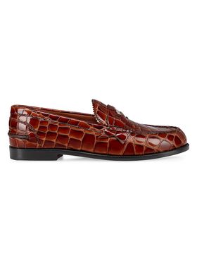 Women's Penny Loafers - Brown...