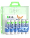 EBL AA Lithium Batteries 12...
