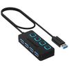 SABRENT 4-Port USB 3.0 Hub...