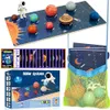 COOLDUCK 30 Pcs Wooden Solar...
