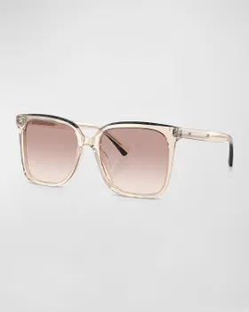 Sleek Acetate Square...