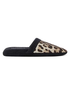 Women's Leopard Slippers -...